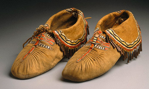Обувь индейцев без каблуков
