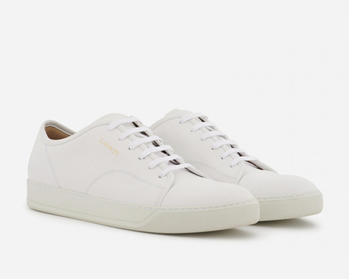 Кеды Lanvin DBB1 из гладкой кожи
