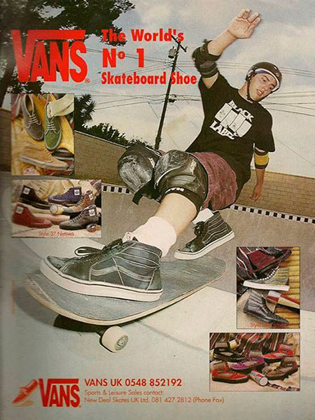 Кроссовки для скейтбординга Vans