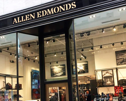Магазин обуви Allen Edmonds