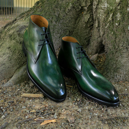 Зеленая обувь Carlos Santos