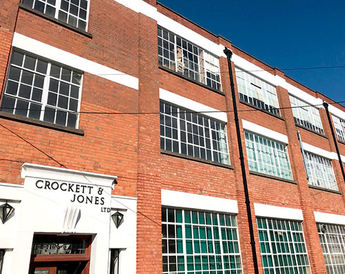 Фабрика Crockett & Jones в Нортгемптоне