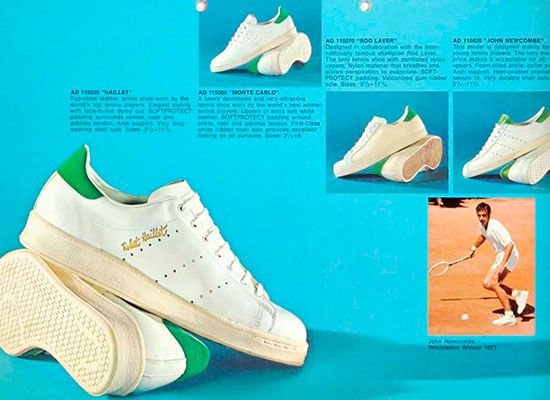 Первые кроссовки adidas Stan Smith