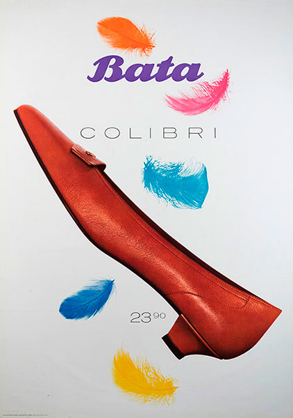 Рекламный постер Bata