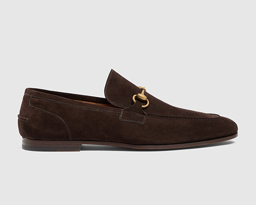 Лоферы Gucci Jordaan замша