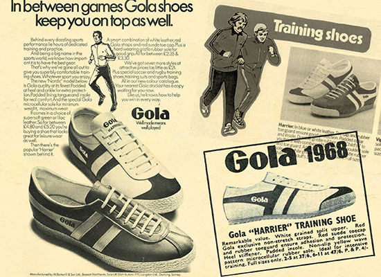 Реклама кроссовок Gola