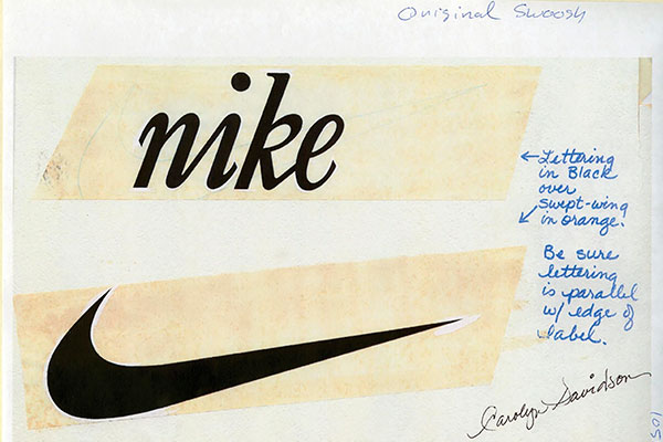 Логотип для кроссовок Nike