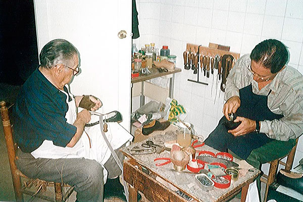 Обувная мастерская при музее José María Amat Amer