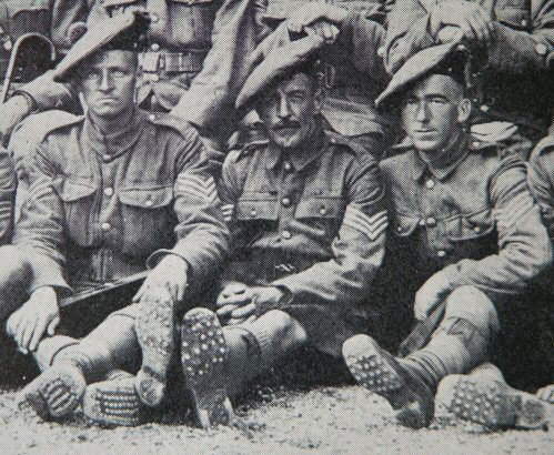 Ботинки времен Первой мировой войны