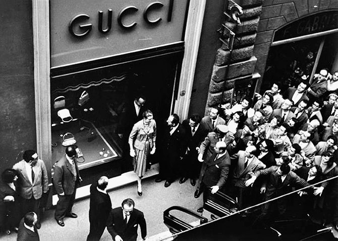 Первый магазин Gucci 