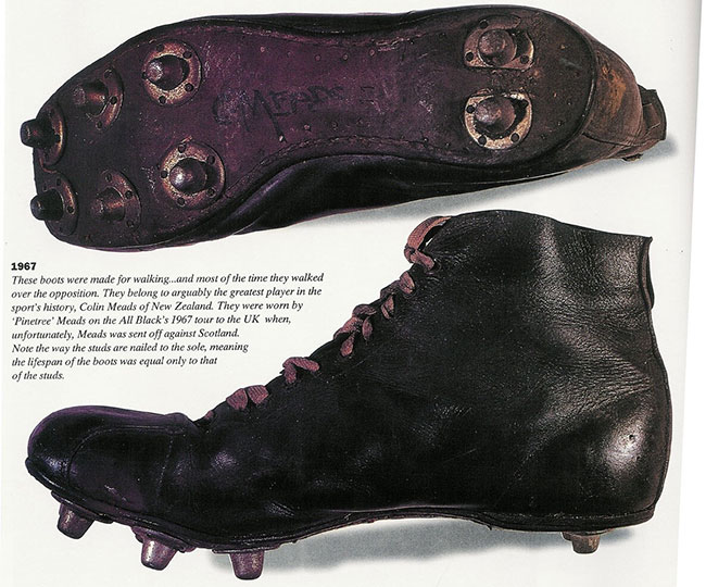 История кроссовок для регби