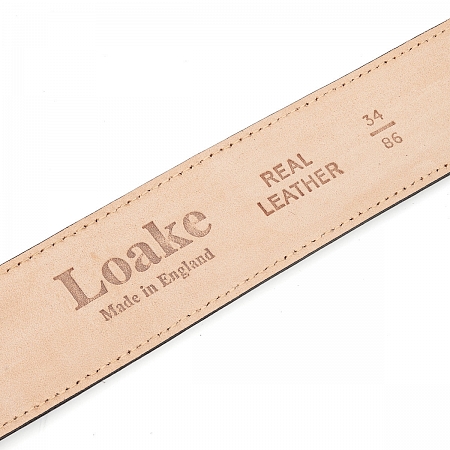 Loake Belt Henry Black