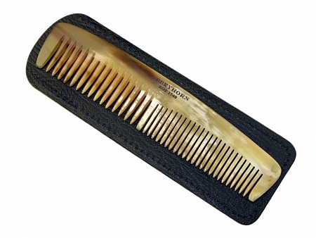 Расческа Abbeyhorn Cow Horn Double Tooth Comb C11CC