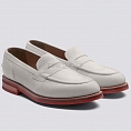 Grenson Maxwell White Suede