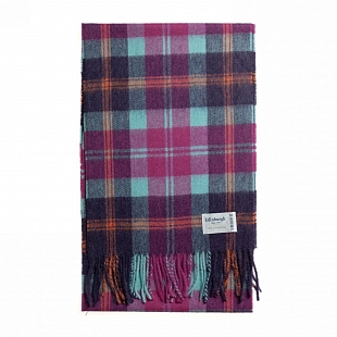 2Картинка Edinburgh Lambswool Baird Check Turquoise