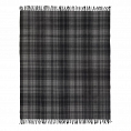 Highland Wool Blend Tartan Buchanan Grey