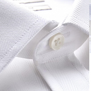 3Картинка Рубашка Hawes & Curtis Double Cuff Herringbone White
