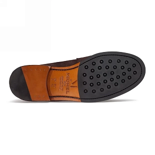 5Картинка Пенни лоферы Michel 31424 Suede Cafe Mixto