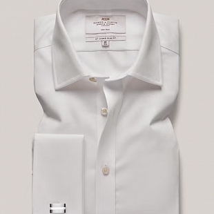 3Картинка Рубашка Hawes & Curtis Double Cuff Plain White