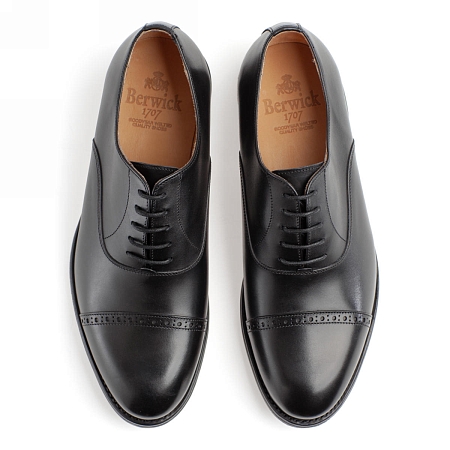 Оксфорды Berwick 2875 Box Calf Negro