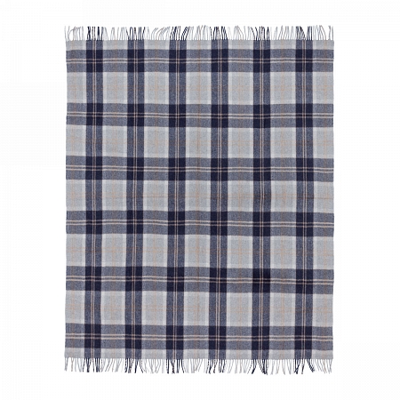 Highland Wool Blend Tartan Bannockbane Silver