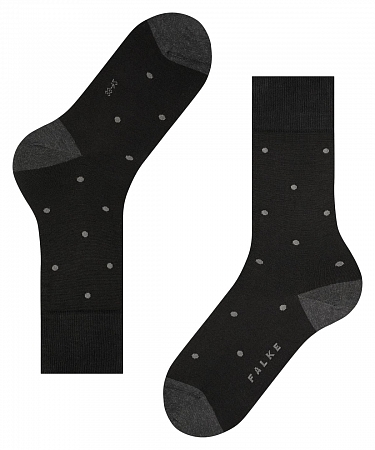 Falke Dot SO Anthracite Melange