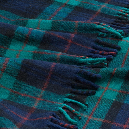Highland Wool Blend Tartan Murray of Atholl