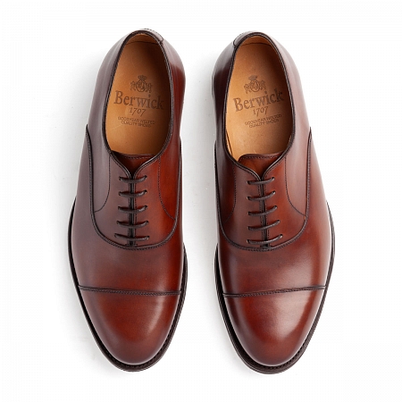 Оксфорды кэптое Berwick 4343 Nomera Medium Brown
