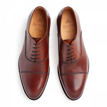 Оксфорды кэптое Berwick 3010 Nomera Medium Brown