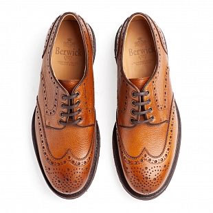 5Картинка Полные броги Berwick 5568 Tan Grain