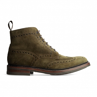 3Картинка Loake Bedale Green Suede