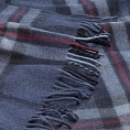 Highland Wool Blend Tartan Thomson Navy