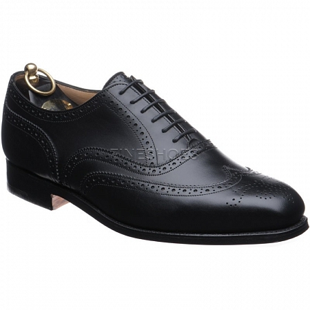 Tricker's Piccadilly Black Leather Sole