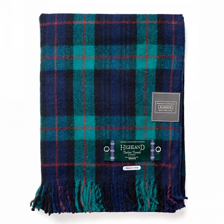Highland Wool Blend Tartan Murray of Atholl