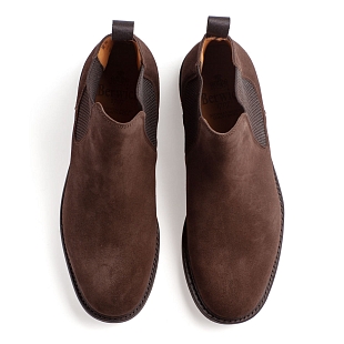 4Картинка Челси Berwick 446 Janus Suede Dark Brown