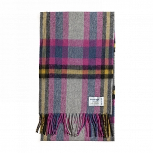 2Картинка Edinburgh Lambswool Deco Check Raspberry