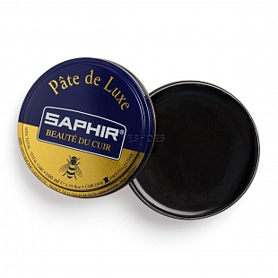 3Картинка Saphir Pate De Luxe, 100ml Black
