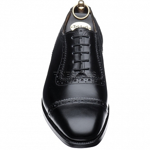 3Картинка Tricker's Belgrave Black Calf Leather Sole