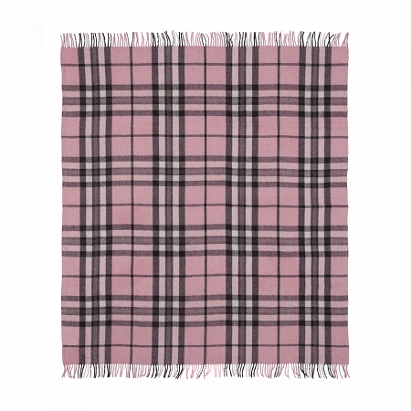 Highland Wool Blend Tartan Thomson Pink