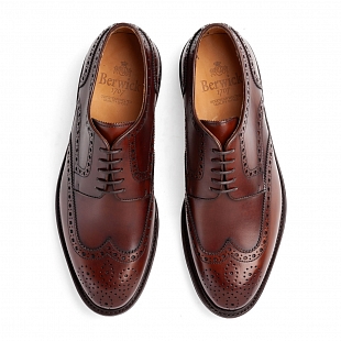 5Картинка Полные броги Berwick 4170V Nomera Medium Brown