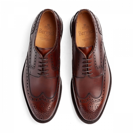 Полные броги Berwick 4170V Nomera Medium Brown
